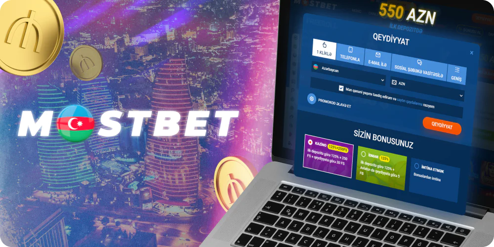 Mostbet AZ hesabını necə yaratmaq olar