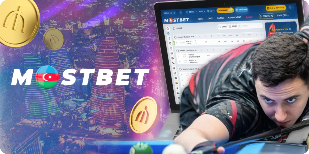 Mostbet bukmeker şirkətində bilyard üzrə mərclər