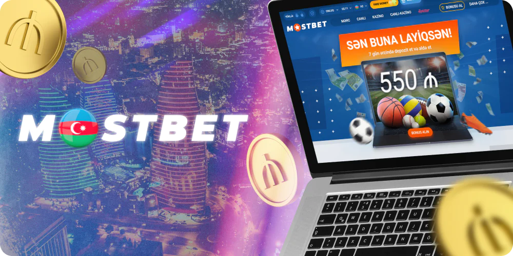 Yeni oyunçular üçün ilk depozit üzrə Mostbet bonusu