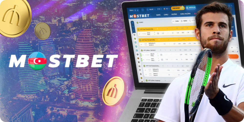 Mostbet bukmeker kontorunda tennis komandalarına mərclər