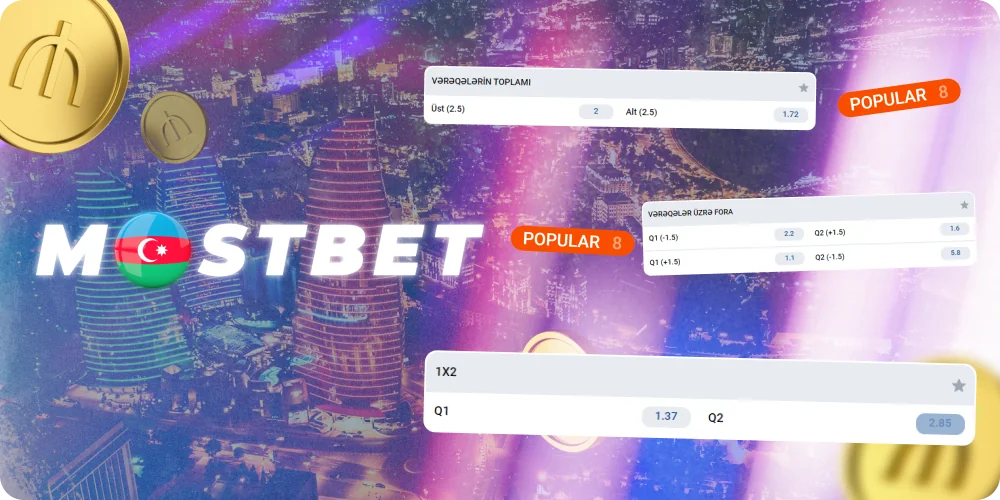 Mostbet-də eSports üzrə məşhur mərc növləri