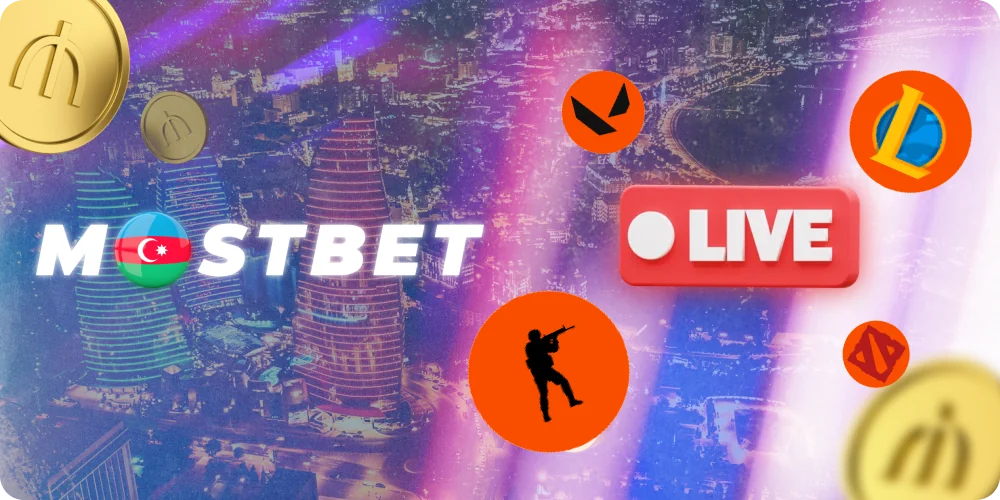 Mostbet eSports-a canlı mərc